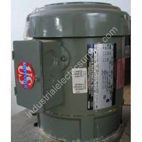 US Electrical Motors 0.75 HP 1750 RPM Unimount 125 AC Induction Motor