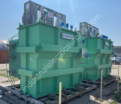 5000 KVA Power Tech SUB Transformers 66,000 Delta - 480Y/277